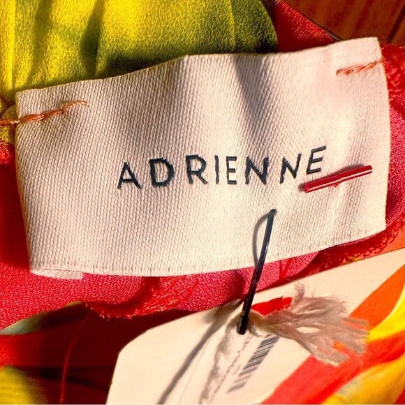 Adrienne Tropical Tendencies Pink and Yellow Flowy Shorts Size 3X NWT 📦 - Picture 3 of 7